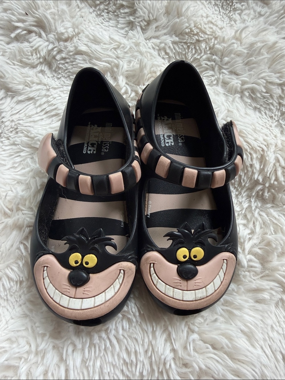 Mini Melissa Alice in Wonderland Cheshire Cat Girls Shoes